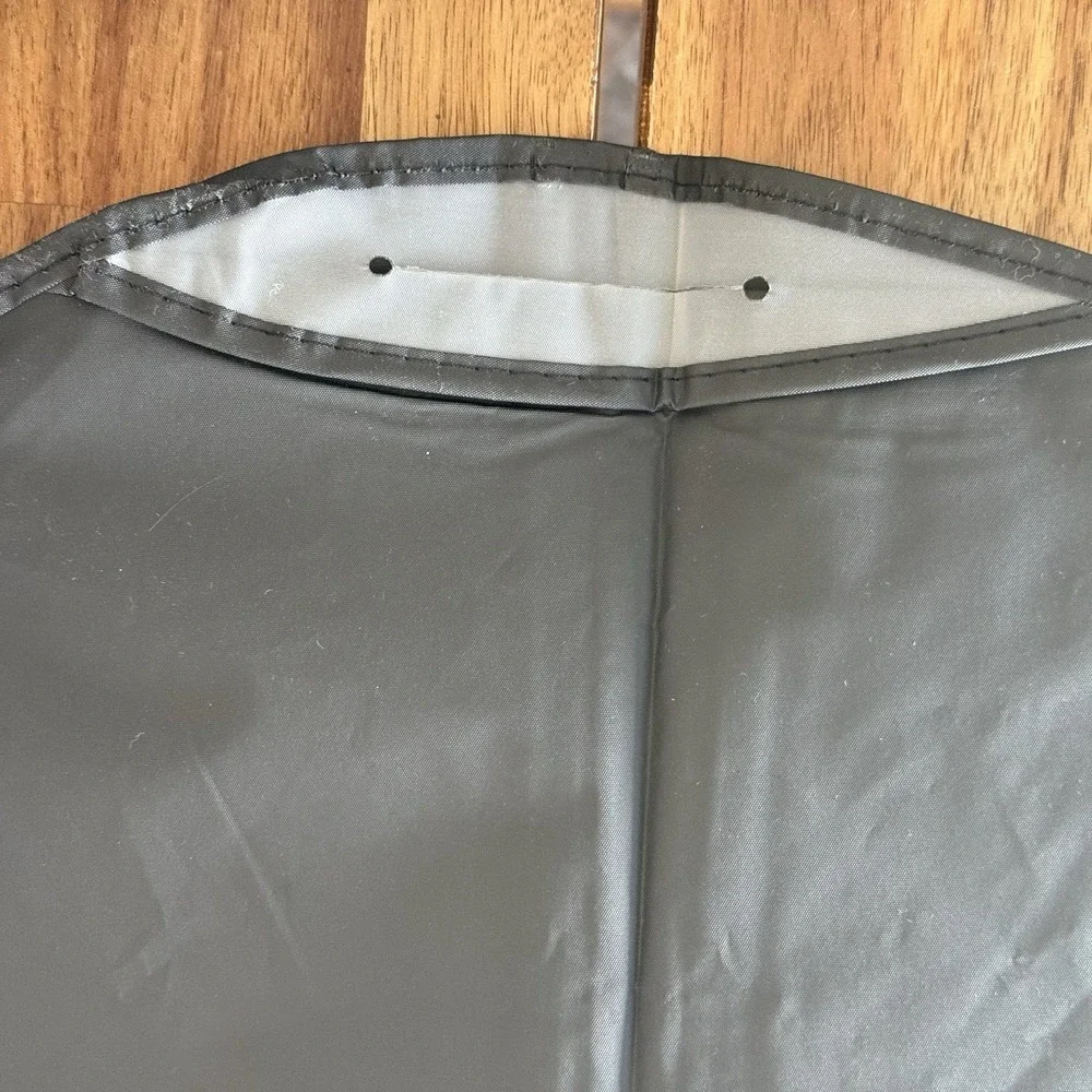 Jos A Bank Garment Bag Suit Travel Cover Black Zipper Thin Lightweight NEW
